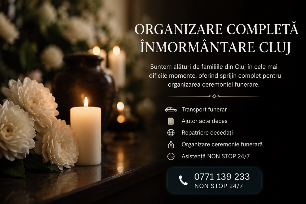 Organizare Completă Înmormântare Cluj